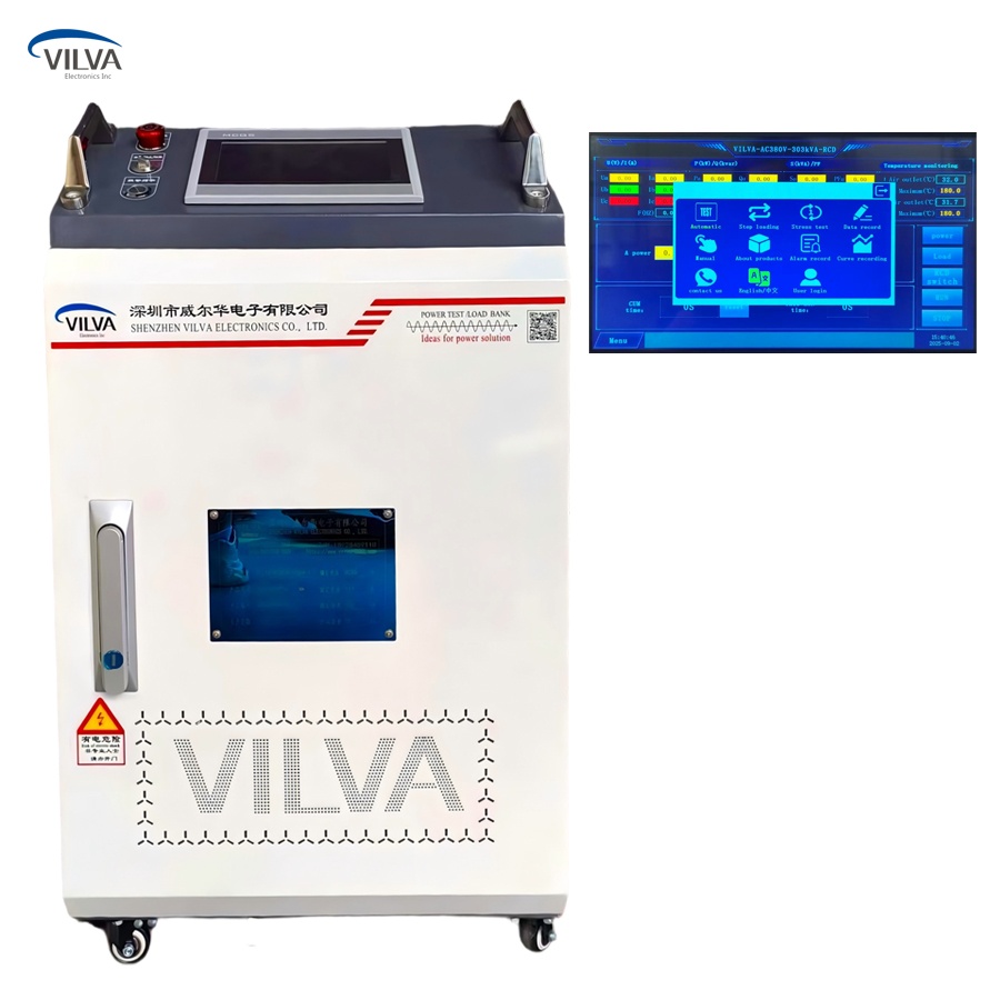 50HZ/60HZ 3 Phase AC 480V-100KW-Resistive Load Bank