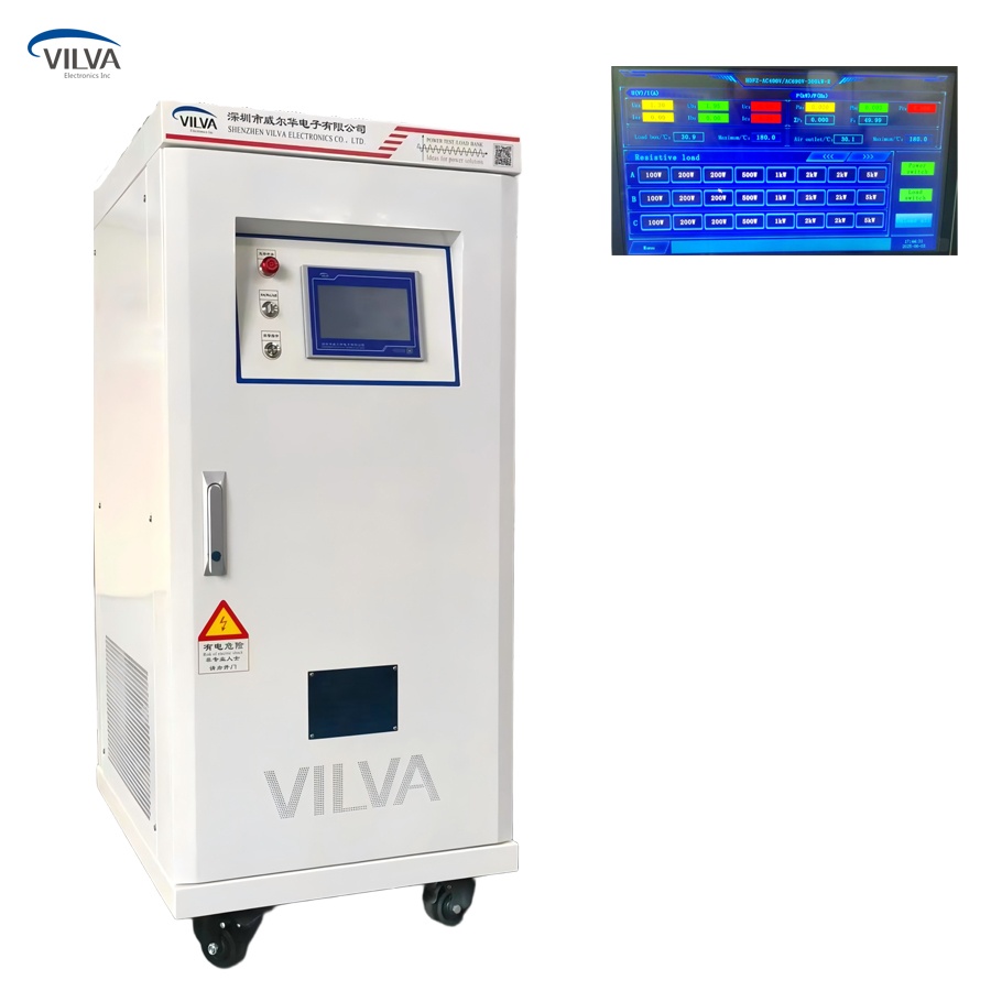 5KVA~500KVA AC Resistive& Inductive & Capactive Load Bank for PV Invert/Power Storage/Distribution Cabinet Testing