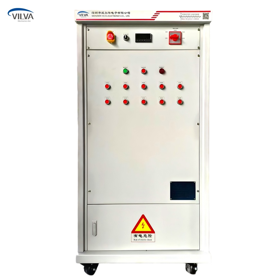 AC 380V 100kW~500kW Pure Resistive Load Bank for Power Source Testing